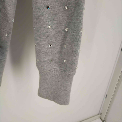 シュプリーム Supreme 21AW Rhinestone Hooded Sweatshirt ラインストーンパーカー メンズ JPN:XL