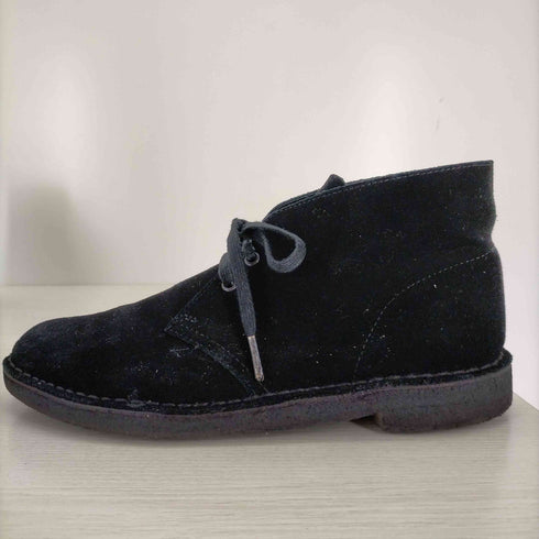 クラークス Clarks Desert Boot Black Suede メンズ 26.5cm