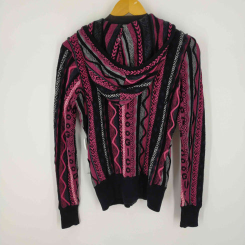 クージー COOGI 3Dニット ジップアップパーカー コットンアクリル メンズ M