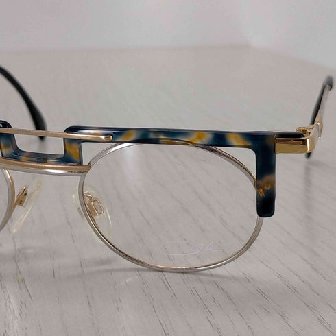 カザール CAZAL ヴィンテージ レジェンズ ダブルブリッジ ラウンド メンズ 48□27
