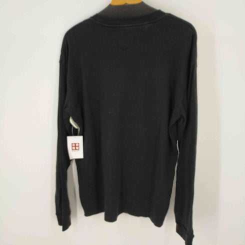 トミージーンズ tommy jeans L/S TEE ロゴ刺繍 メンズ S