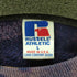 ラッセルアスレチック RUSSELL ATHLETIC 90S USA製 ブリーチ加工 クルーネックスウェット カレッジロゴ メンズ L