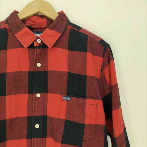 ラングラー Wrangler REGULAR FIT チェック L/S シャツ メンズ import:XL