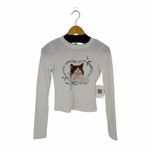 CAT HERT L/S TEE Y2K レディース ONE SIZE