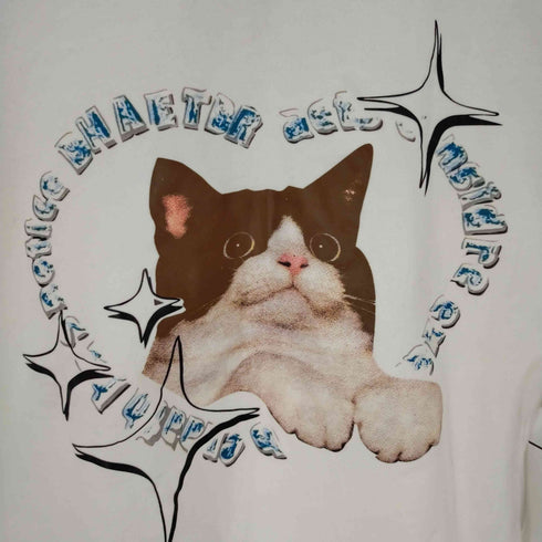 CAT HERT L/S TEE Y2K レディース ONE SIZE