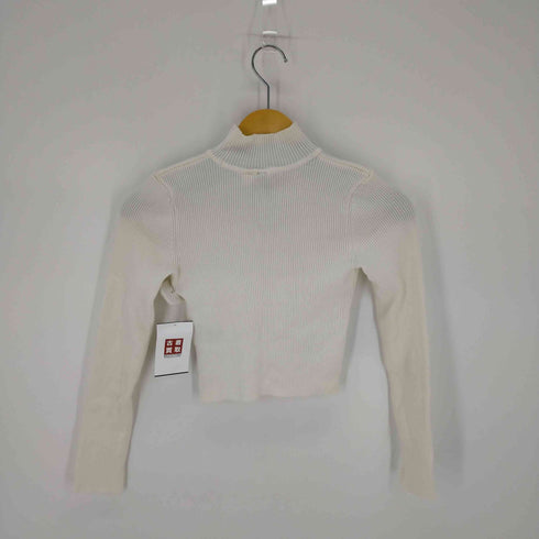 バタフライ リブトップス レディース ONE SIZE
