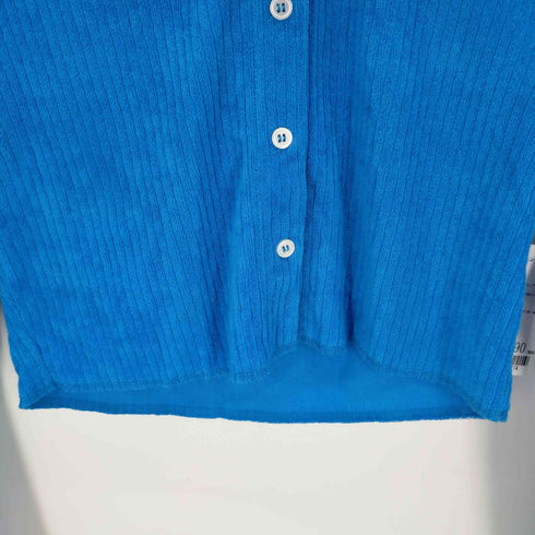 コーデュロイライククロップドシャツ レディース ONE SIZE