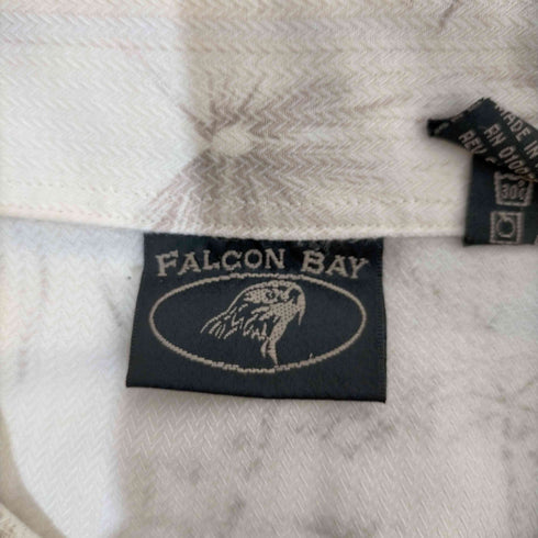 FALCON BAY 韓国製 レーヨンポリ ヘリンボーン オープンカラー アロハシャツ 開襟 メンズ 2XLT