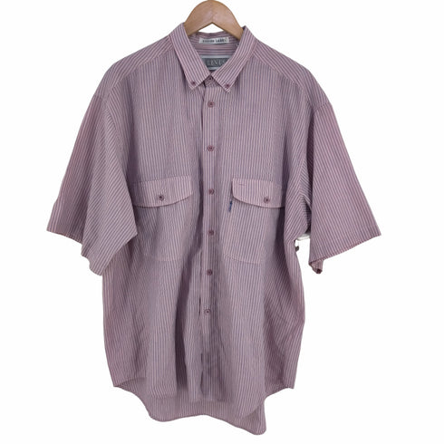 リーバイス Levis SILVER LABEL ストライプ S/S BDシャツ メンズ import:XL