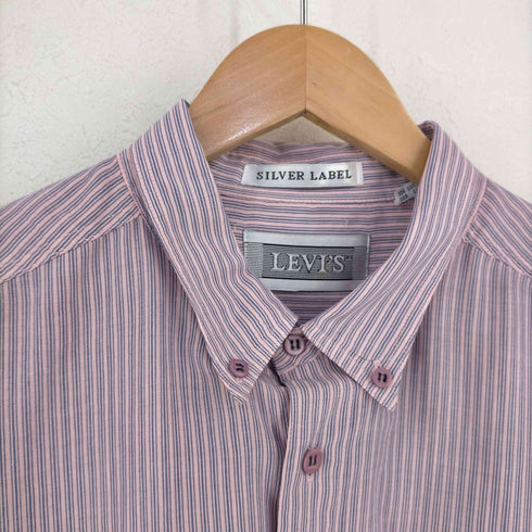 リーバイス Levis SILVER LABEL ストライプ S/S BDシャツ メンズ import:XL