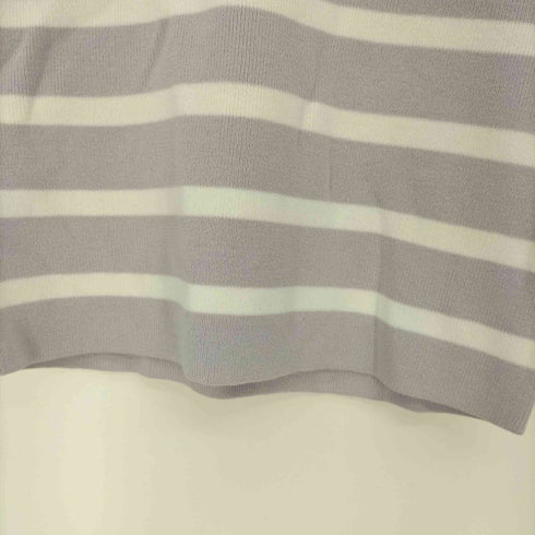 リエンダ rienda ボーダーショートKnit TOP レディース FREE