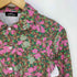 トリココムデギャルソン tricot COMME des GARCONS AD2013 プリント加工 丸襟 花柄 シャツブラウス レディース JPN:S