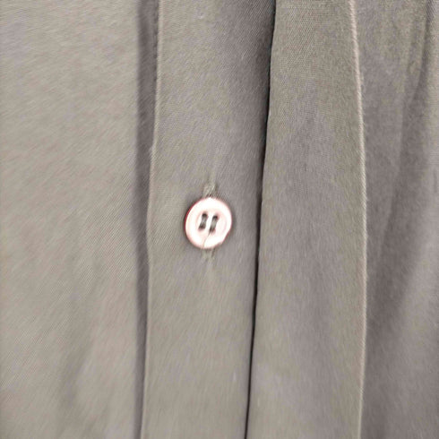 JORDAN CRAIG レーヨンポリ 比翼 バンドカラーシャツ メンズ import:M