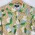 トリココムデギャルソン tricot COMME des GARCONS AD2013 プリント加工 丸襟 花柄 シャツブラウス レディース JPN:S