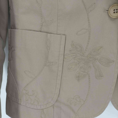 タルボット TALBOTS デザイン ステッチ 1B テーラードジャケット レディース 8P