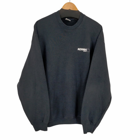 フルーツオブザルーム FRUIT OF THE LOOM 00S 企業プリント スウェット メンズ import:XL
