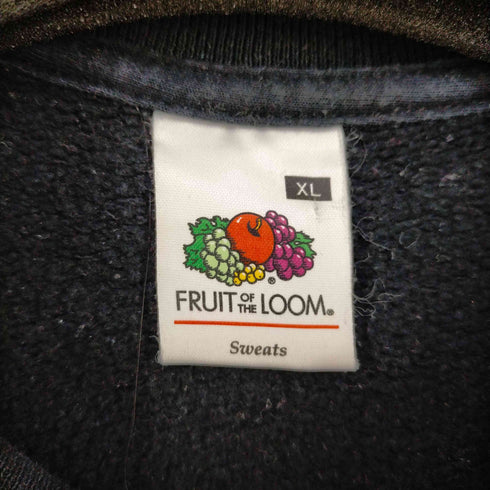 フルーツオブザルーム FRUIT OF THE LOOM 00S 企業プリント スウェット メンズ import:XL