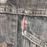 リーバイス Levis 日本製 70507-0257 先染め ブラック デニムトラッカージャケット メンズ US:40