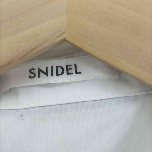 スナイデル snidel ノースリフリルボウタイブラウス レディース ONE SIZE