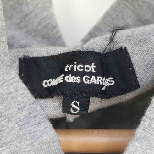 トリココムデギャルソン tricot COMME des GARCONS AD2012 ショールカラー モモンガシルエット ポロシャツ レディース JPN:S