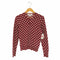 エイチアンドエムコムデギャルソン H&M COMME des GARCONS ドット柄 ウールニットカーディガン レディース import:S