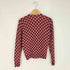 エイチアンドエムコムデギャルソン H&M COMME des GARCONS ドット柄 ウールニットカーディガン レディース import:S