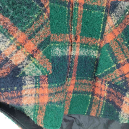 オーワイ OY OVERSIZE WOOL CHECK SHIRTS / オーバーサイズ ウールチェックシャツ メンズ FREE