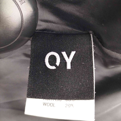 オーワイ OY OVERSIZE WOOL CHECK SHIRTS / オーバーサイズ ウールチェックシャツ メンズ FREE