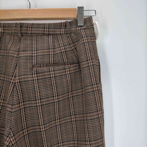 デミルクスビームス Demi-Luxe BEAMS サイドベンツ チェック パンツ レディース JPN:38