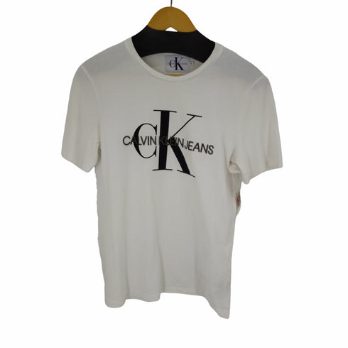 カルバンクラインジーンズ Calvin Klein Jeans S/Sロゴプリントカットソー メンズ import:XS