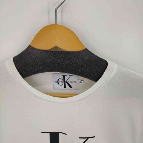 カルバンクラインジーンズ Calvin Klein Jeans S/Sロゴプリントカットソー メンズ import:XS