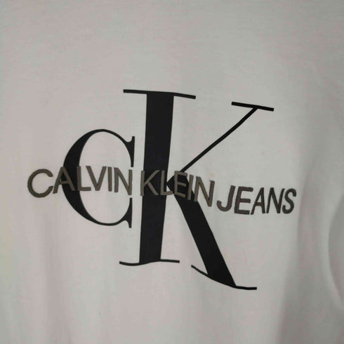 カルバンクラインジーンズ Calvin Klein Jeans S/Sロゴプリントカットソー メンズ import:XS