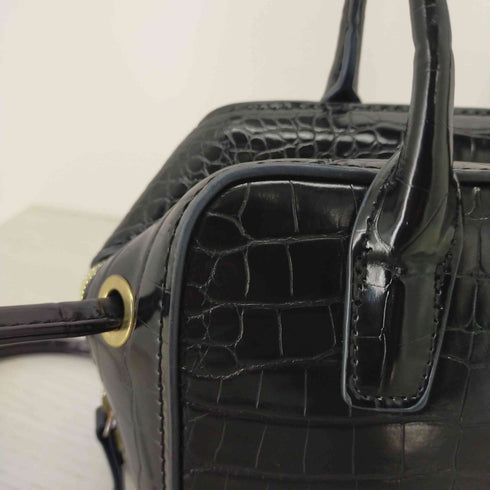 クロコ型押し 2WAY BAG レディース FREE