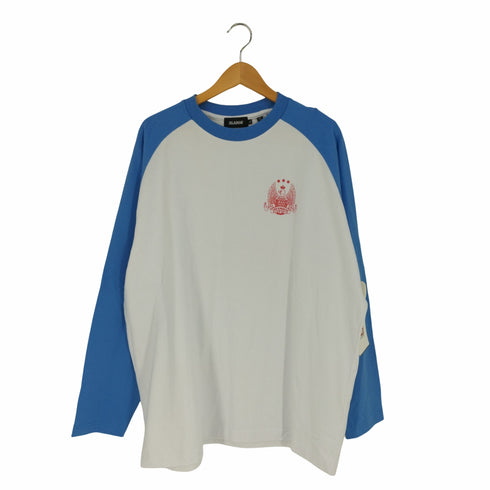 エクストララージ XLARGE EAGLE EMBLEM RAGLAN L/S TEE エンブレム ラグラン ロングスリーブ ティー メンズ import:XL