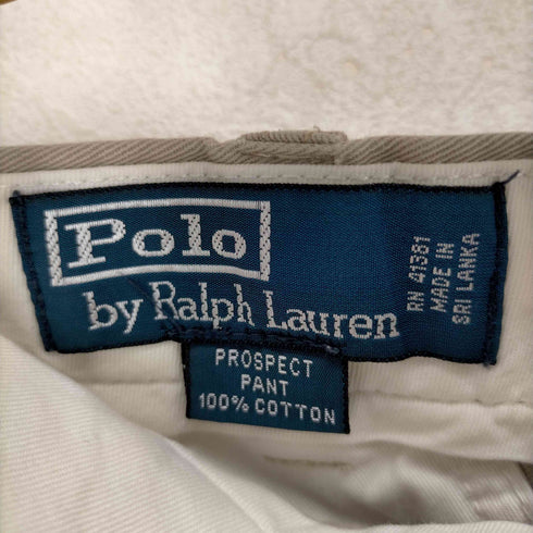 ポロバイラルフローレン Polo by RALPH LAUREN 90s ノータック PROSPECT PANT メンズ W40
