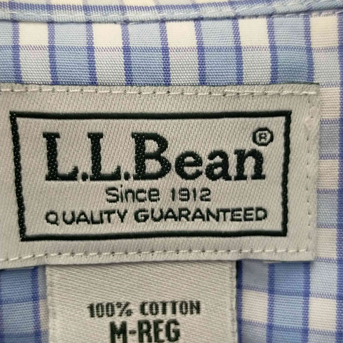 エルエルビーン L.L.Bean TRIM FIT ボタンダウンチェックシャツ メンズ JPN:M