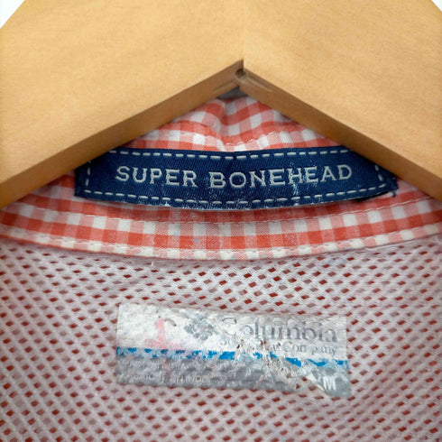 コロンビアスポーツウェア Columbia Sportswear SUPER BONEHEAD ギンガムチェック B.D フィッシングシャツ メンズ import:M