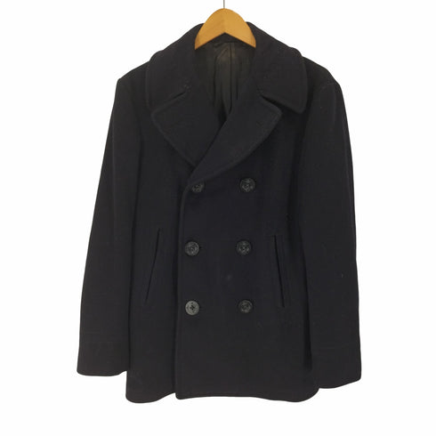 ユーエスネイビー U.S.NAVY 50-60S アメリカ海軍 マリンボタン P COAT ピーコート メンズ US:34