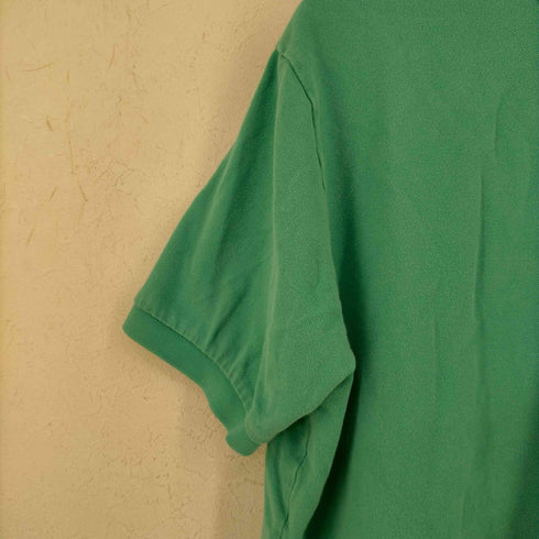 ポロラルフローレン POLO RALPH LAUREN 鹿の子 ポニー刺繍 S/S ポロシャツ メンズ import:XL