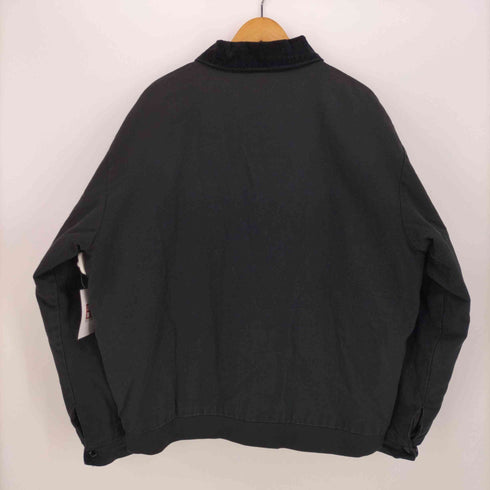 REAL SPORT 襟コーデュロイ キルティング ダック ジャケット メンズ JPN:XL