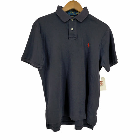 ポロラルフローレン POLO RALPH LAUREN CUSTOM FIT ポニー刺繍 S/S ポロシャツ メンズ import:M