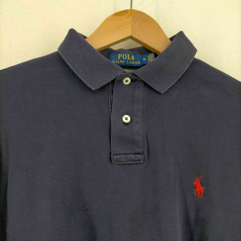 ポロラルフローレン POLO RALPH LAUREN CUSTOM FIT ポニー刺繍 S/S ポロシャツ メンズ import:M