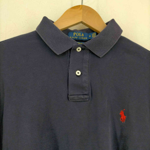 ポロラルフローレン POLO RALPH LAUREN CUSTOM FIT ポニー刺繍 S/S ポロシャツ メンズ import:M
