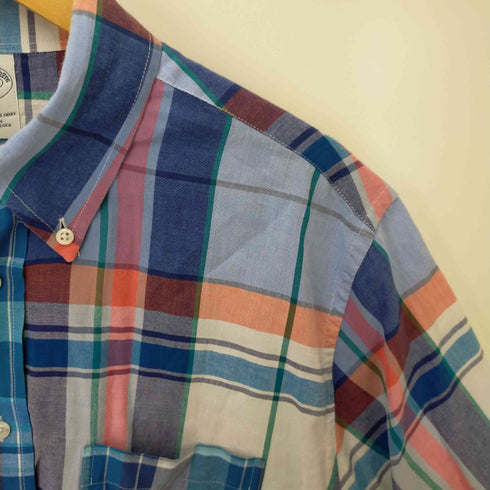 ブルックスブラザーズ BROOKS BROTHERS ボタンダウンチェックシャツ メンズ JPN:L