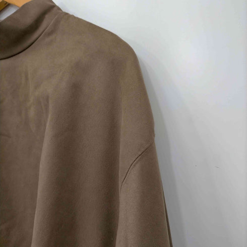ミーンズワイル meanswhile フェイクスエードモックネックカットソー メンズ JPN:3