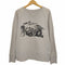 リーバイスヴィンテージクロージング Levis Vintage Clothing ヴィンテージ加工 染み込みプリント 前V ラグラン クルーネックスウェット メンズ JPN:L
