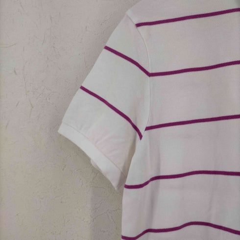 ポロラルフローレン POLO RALPH LAUREN ポニー刺繍 ボーダー ポロシャツ メンズ import:M
