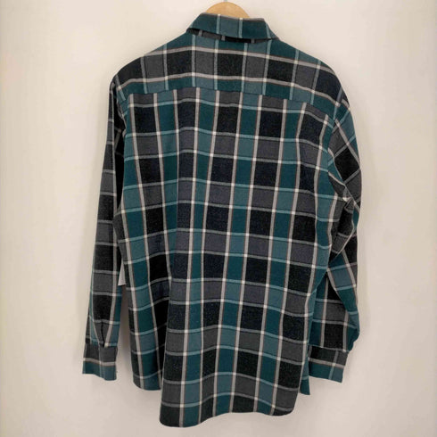 ノースウェスト NORTH WEST 90S アクリルチェックシャツ メンズ import:M