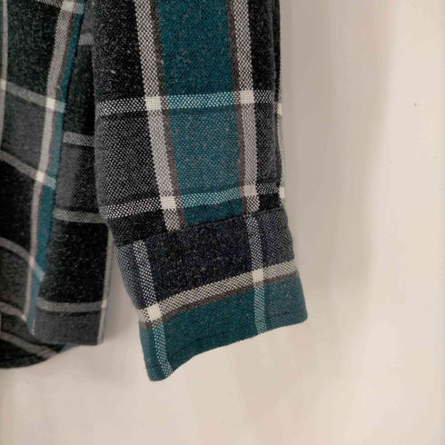 ノースウェスト NORTH WEST 90S アクリルチェックシャツ メンズ import:M