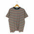 HELLOW WELCOME ボーダークルーネックTシャツ メンズ M~L